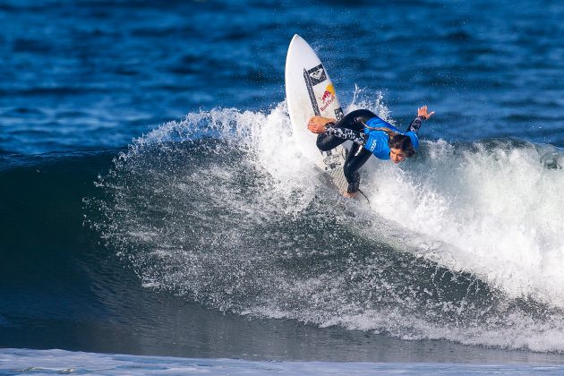 Caroline Marks, US Open of Surfing 2022, Huntington Beach, Califórnia (EUA). Foto: WSL / Morris.