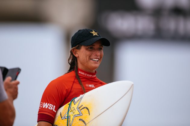 Courtney Conlogue, US Open of Surfing 2022, Huntington Beach, Califórnia (EUA). Foto: WSL / Beatriz Ryder.