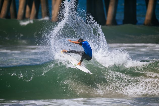 Eithan Osborne, US Open of Surfing 2022, Huntington Beach, Califórnia (EUA). Foto: WSL / Beatriz Ryder.
