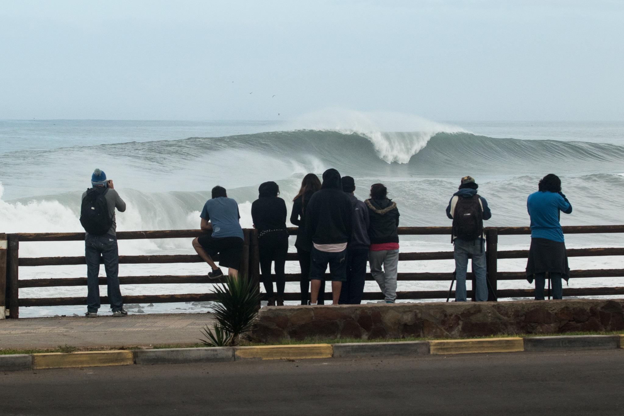 São previstas ondas gigantes em El Gringo.