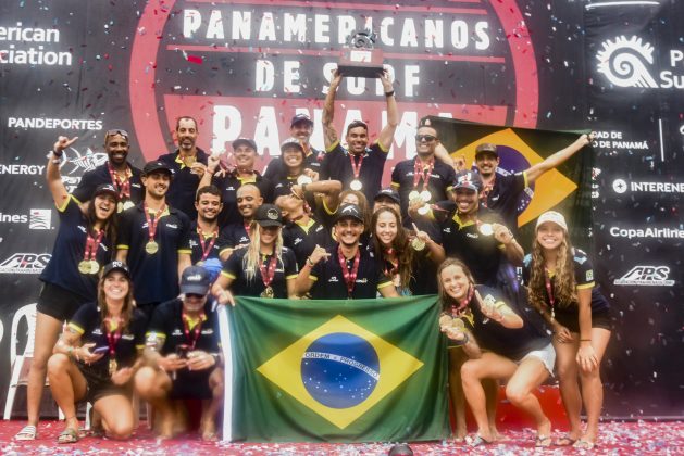 Equipe Brasil, PASA Games Panamá 2022, Playa Venao. Foto: Michael Tweddle.