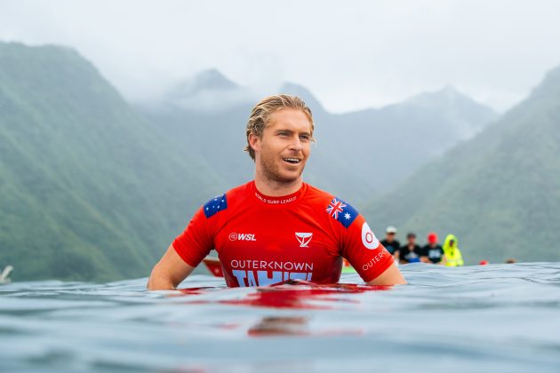 Ethan Ewing, Tahiti Pro 2022, Teahupoo. Foto: WSL / Poullenot.