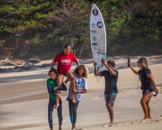Lanay Thompson, Maricá Surf Pro AM 2022, Jaconé, Maricá (RJ). Foto: Gleyson Silva.