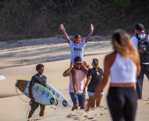 Lanay Thompson, Maricá Surf Pro AM 2022, Jaconé, Maricá (RJ). Foto: Gleyson Silva.
