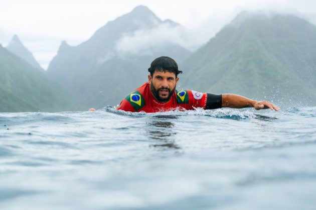 Italo Ferreira, Tahiti Pro 2022, Teahupoo. Foto: WSL / Poullenot.