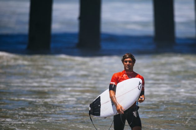 João Chianca, US Open of Surfing 2022, Huntington Beach, Califórnia (EUA). Foto: WSL / Beatriz Ryder.