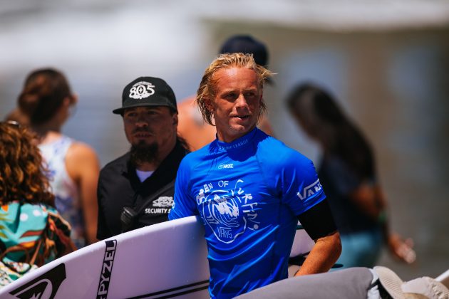 Joel Vaughan, US Open of Surfing 2022, Huntington Beach, Califórnia (EUA). Foto: WSL / Beatriz Ryder.