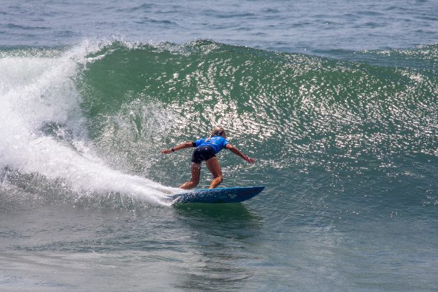 Leilani McGonagle, US Open of Surfing 2022, Huntington Beach, Califórnia (EUA). Foto: WSL / Morris.