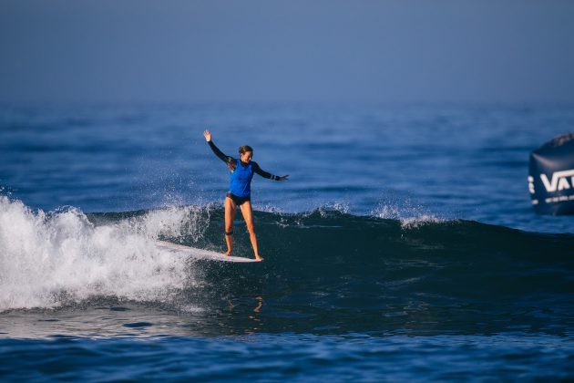 Rachael Tilly, US Open of Surfing 2022, Huntington Beach, Califórnia (EUA). Foto: WSL / Beatriz Ryder.