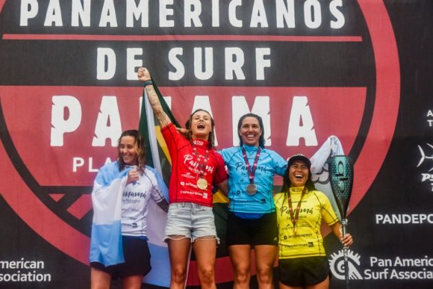 SUP Race Feminino, PASA Games Panamá 2022, Playa Venao. Foto: Michael Tweddle.