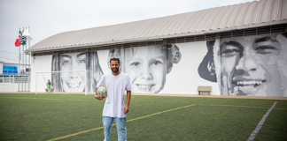 Italo visita instituto Neymar Jr.
