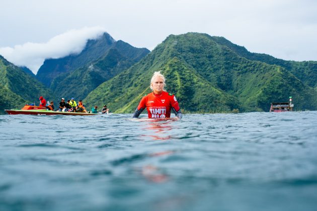 Tatiana Weston-Webb, Tahiti Pro 2022, Teahupoo. Foto: WSL / Poullenot.