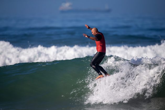 Taylor Jensen, US Open of Surfing 2022, Huntington Beach, Califórnia (EUA). Foto: WSL / Morris.
