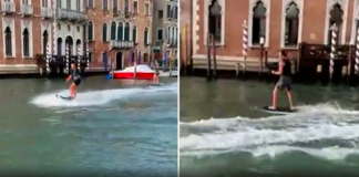 Turistas multados em Veneza