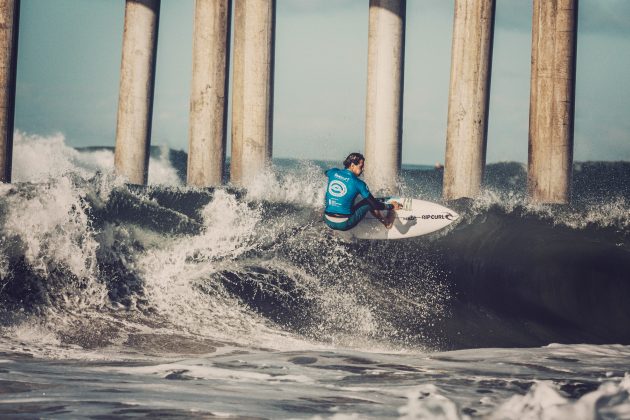 Ignacio Gundensen, ISA World Surfing Games, Huntington Beach, Califórnia. Foto: ISA / Pablo Franco.