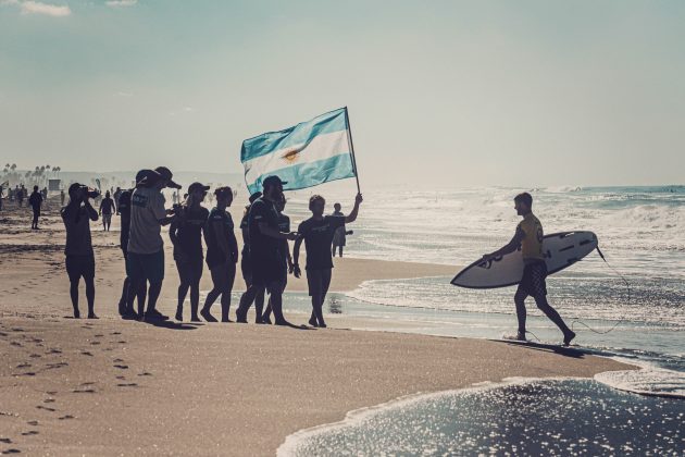 Santiago Muniz, ISA World Surfing Games, Huntington Beach, Califórnia. Foto: ISA / Pablo Franco.