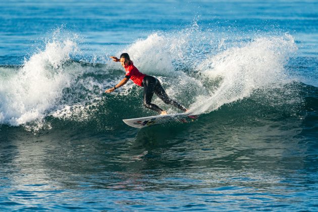Sally Fitzgibbons, ISA World Surfing Games, Huntington Beach, Califórnia. Foto: ISA / Ben Reed.
