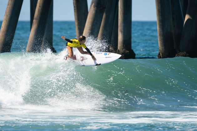 Chelsea Tuach, ISA World Surfing Games, Huntington Beach, Califórnia. Foto: ISA / Ben Reed.