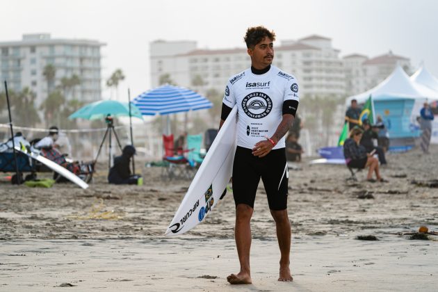 Samuel Pupo, ISA World Surfing Games, Huntington Beach, Califórnia. Foto: ISA / Ben Reed.