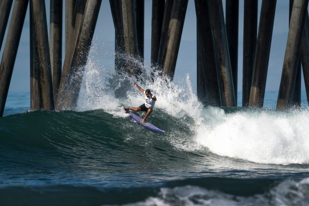 Samuel Pupo, ISA World Surfing Games, Huntington Beach, Califórnia. Foto: ISA / Sean Evans.