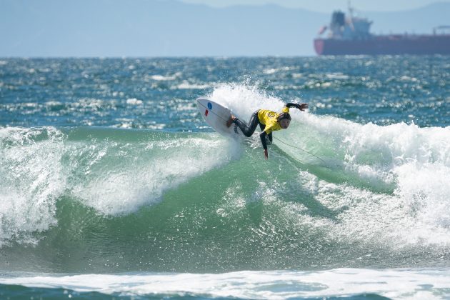 Shuge Jiang, ISA World Surfing Games, Huntington Beach, Califórnia. Foto: ISA / Sean Evans.