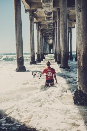 Leilani Mcgonagle, ISA World Surfing Games, Huntington Beach, Califórnia. Foto: ISA / Pablo Franco.