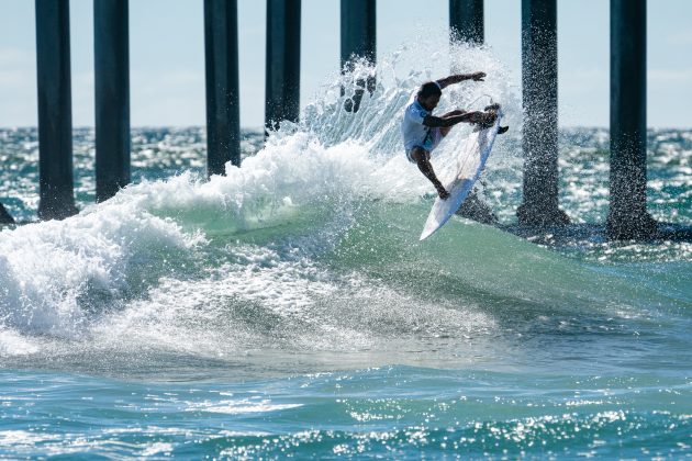 Malakai Martinez, ISA World Surfing Games, Huntington Beach, Califórnia. Foto: ISA / Ben Reed.