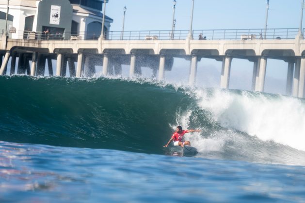 Malakai Martinez, ISA World Surfing Games, Huntington Beach, Califórnia. Foto: ISA / Sean Evans.