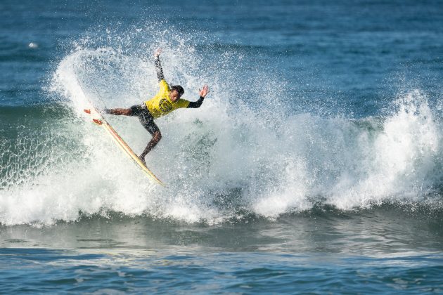 Oscar Urbina, ISA World Surfing Games, Huntington Beach, Califórnia. Foto: ISA / Sean Evans.