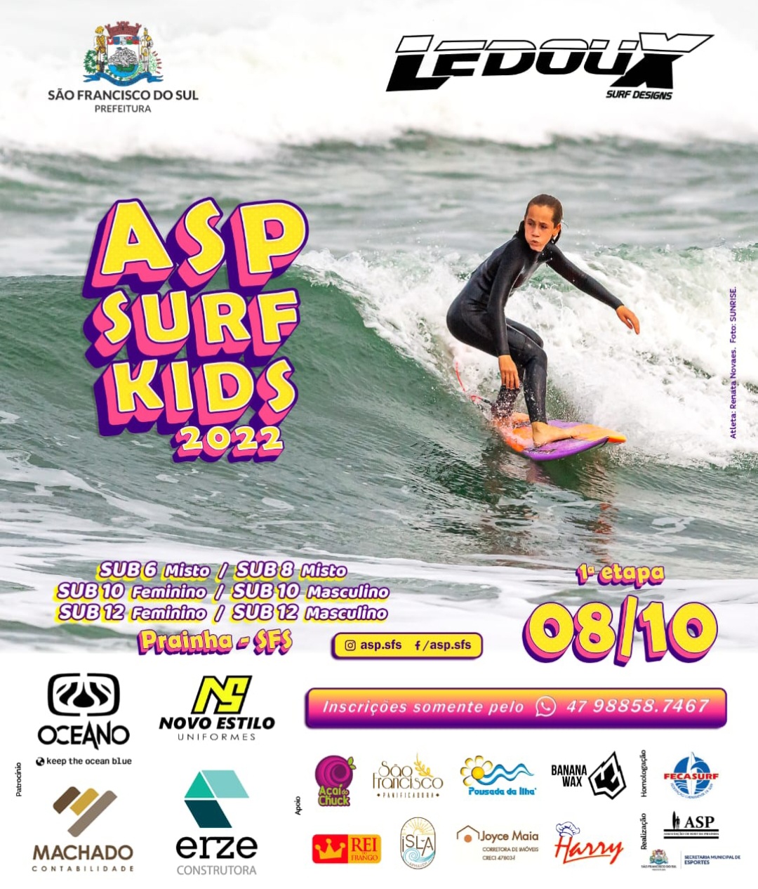 Cartaz do Surf Kids