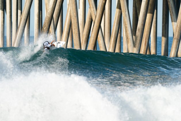 Dominic Barona, ISA World Surfing Games, Huntington Beach, Califórnia. Foto: ISA / Ben Reed.
