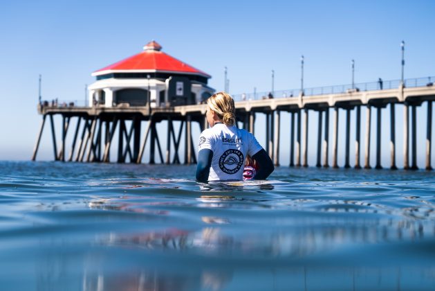 Tessa Thyssen, ISA World Surfing Games, Huntington Beach, Califórnia. Foto: ISA / Sean Evans.
