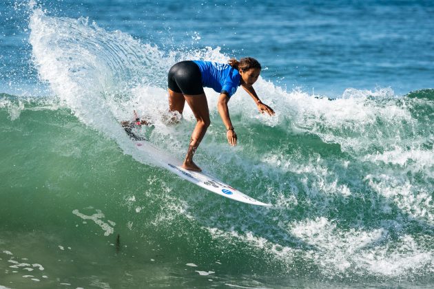 Vahine Fierro, ISA World Surfing Games, Huntington Beach, Califórnia. Foto: ISA / Ben Reed.