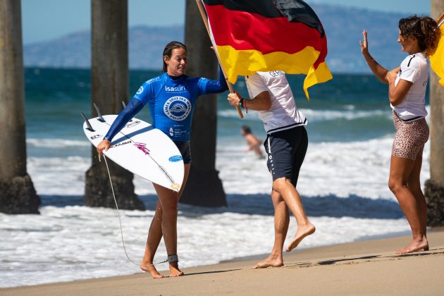 Camilla Kemp, ISA World Surfing Games, Huntington Beach, Califórnia. Foto: ISA / Sean Evans.