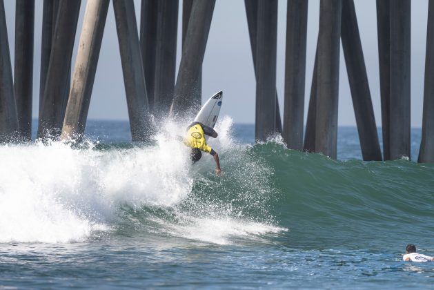 Rio Waida, ISA World Surfing Games, Huntington Beach, Califórnia. Foto: ISA / Sean Evans.