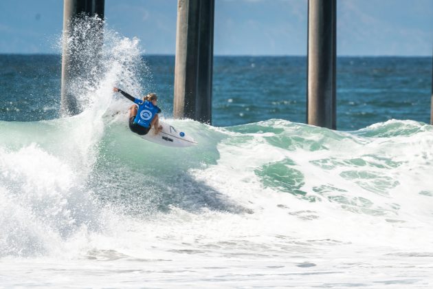 Anat Lelior, ISA World Surfing Games, Huntington Beach, Califórnia. Foto: ISA / Sean Evans.