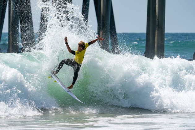Edoardo Papa, ISA World Surfing Games, Huntington Beach, Califórnia. Foto: ISA / Ben Reed.