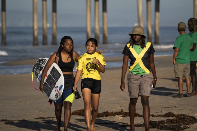 Gabrielle Chung, ISA World Surfing Games, Huntington Beach, Califórnia. Foto: ISA / Sean Evans.