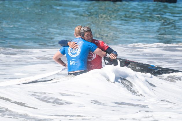 Kanoa Igarashi e Jackson Baker, ISA World Surfing Games, Huntington Beach, Califórnia. Foto: ISA / Sean Evans.
