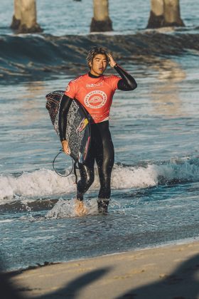 Kanoa Igarashi, ISA World Surfing Games, Huntington Beach, Califórnia. Foto: ISA / Pablo Franco.