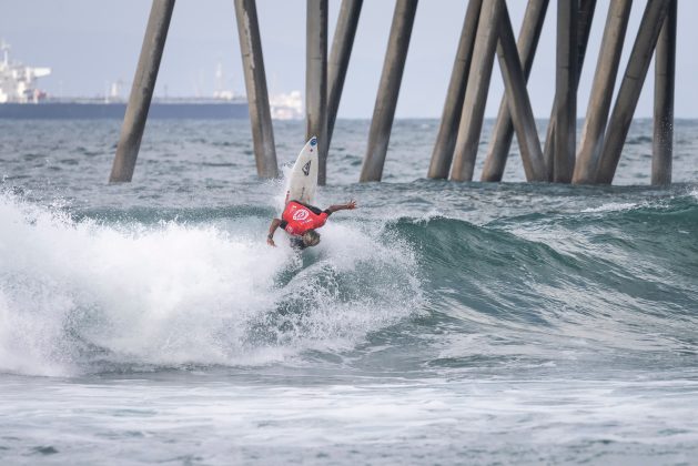 Keanu Kamiyama, ISA World Surfing Games, Huntington Beach, Califórnia. Foto: ISA / Sean Evans.