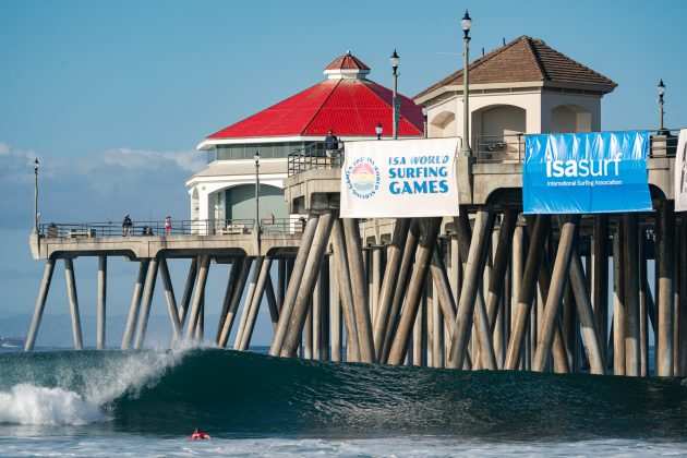 Shino Matsuda, ISA World Surfing Games, Huntington Beach, Califórnia. Foto: ISA / Ben Reed.
