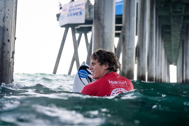 Alan Cleland, ISA World Surfing Games, Huntington Beach, Califórnia. Foto: ISA / Sean Evans.