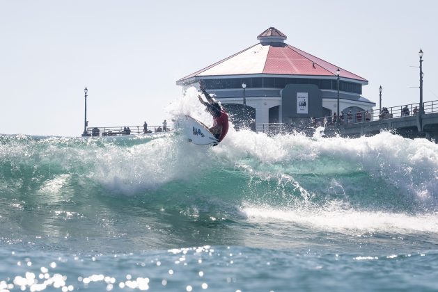 Isauro Elizondo, ISA World Surfing Games, Huntington Beach, Califórnia. Foto: ISA / Sean Evans.