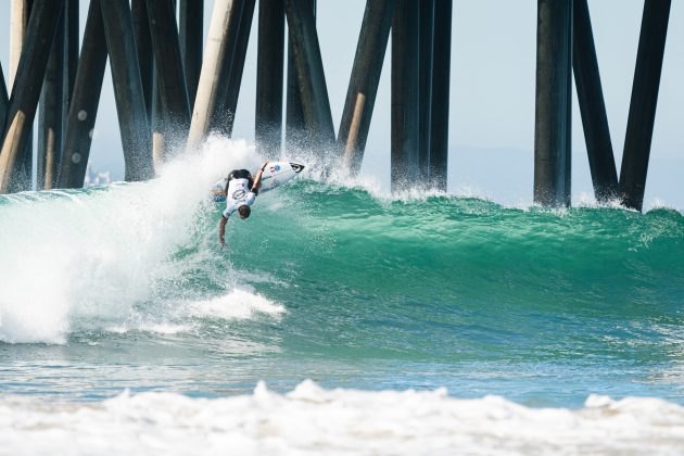 Lucca Mesinas, ISA World Surfing Games, Huntington Beach, Califórnia. Foto: ISA / Ben Reed.
