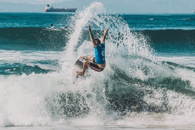 Federico Morais, ISA World Surfing Games, Huntington Beach, Califórnia. Foto: ISA / Pablo Franco.