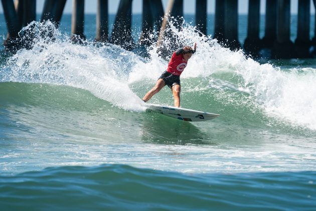 Francisca Veselko, ISA World Surfing Games, Huntington Beach, Califórnia. Foto: ISA / Ben Reed.