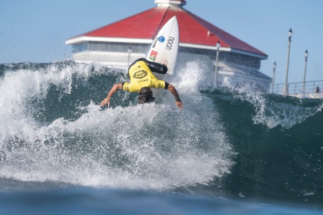 Guilherme Fonseca, ISA World Surfing Games, Huntington Beach, Califórnia. Foto: ISA / Sean Evans.