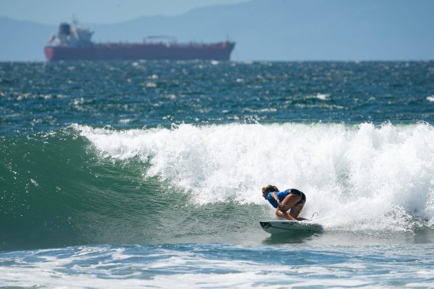 Mia Calderon, ISA World Surfing Games, Huntington Beach, Califórnia. Foto: ISA / Sean Evans.