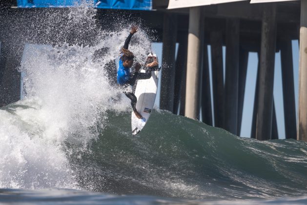 Joshe Faulkner, ISA World Surfing Games, Huntington Beach, Califórnia. Foto: ISA / Sean Evans.
